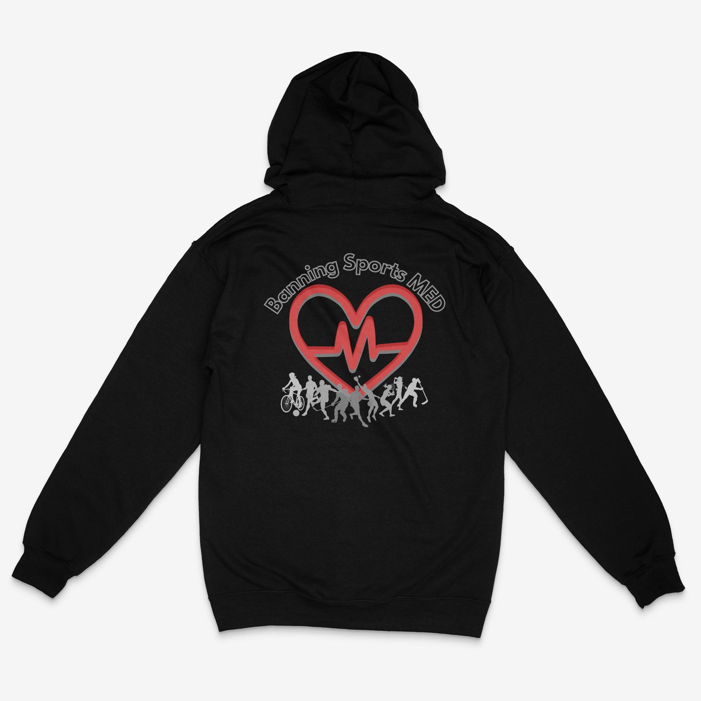 Sports MED “Heart MED” Zip-Up Hoodie