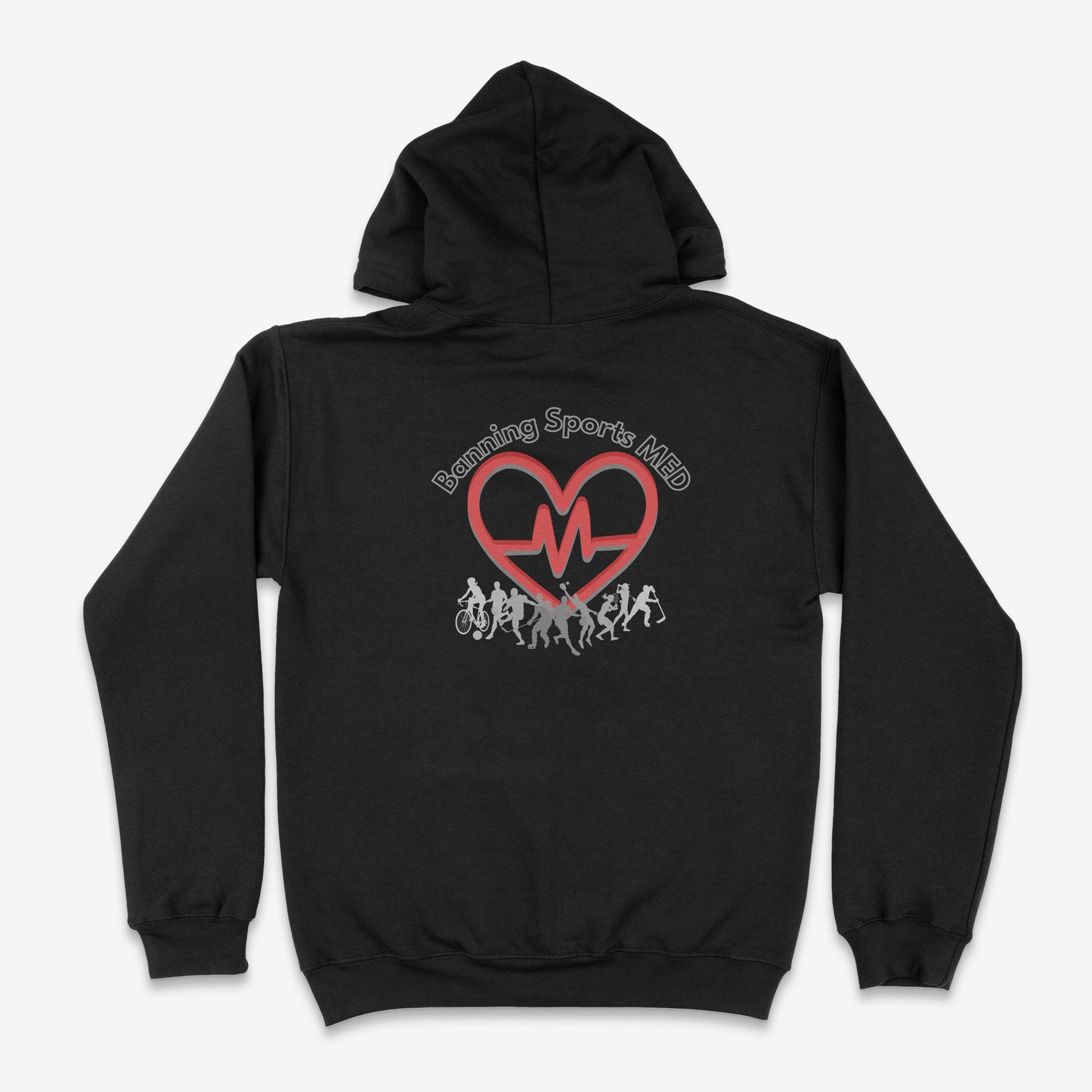 Sports MED “Heart MED” Double Sided Hoodie