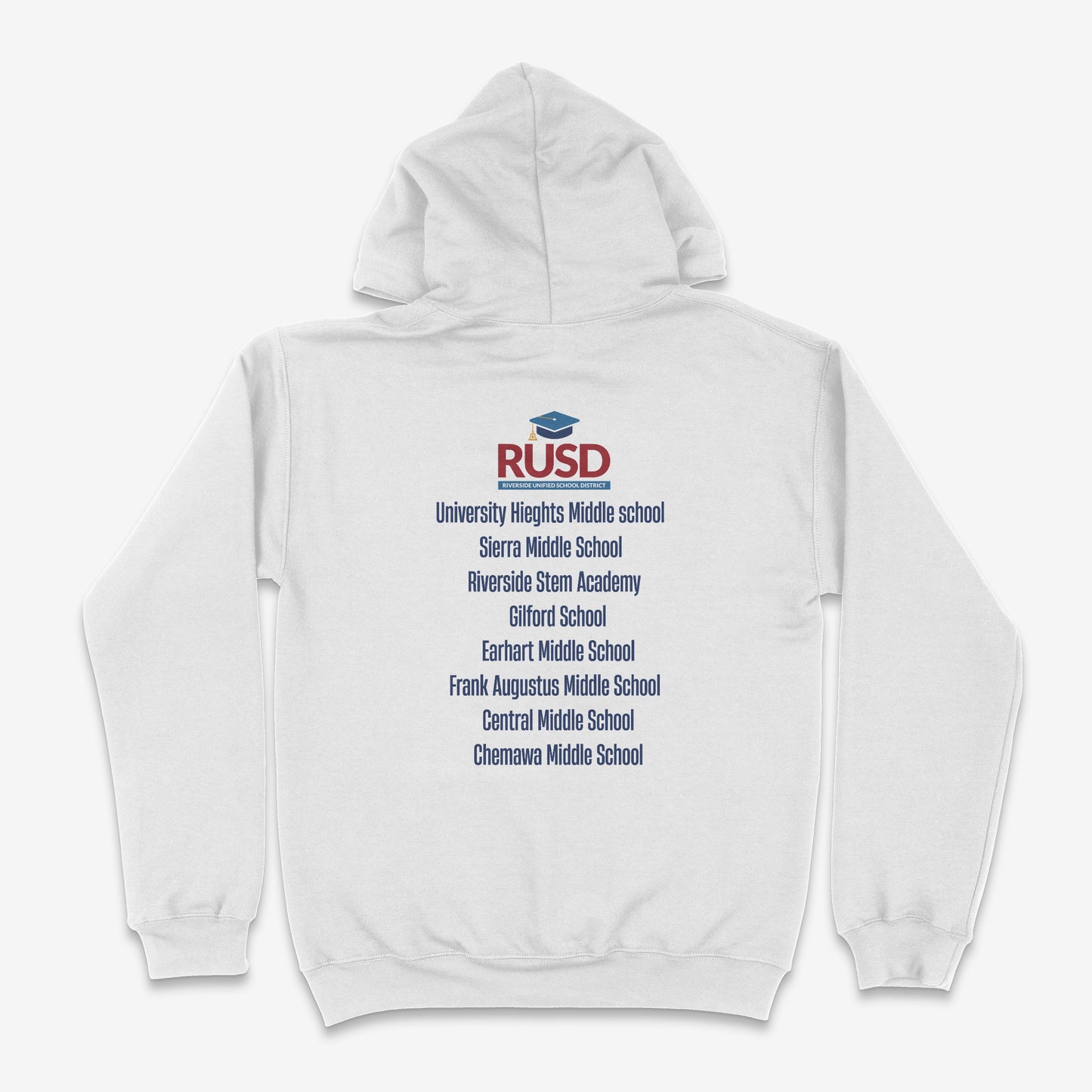 RUSD Middle School Challenge Hooded Sweatshirt