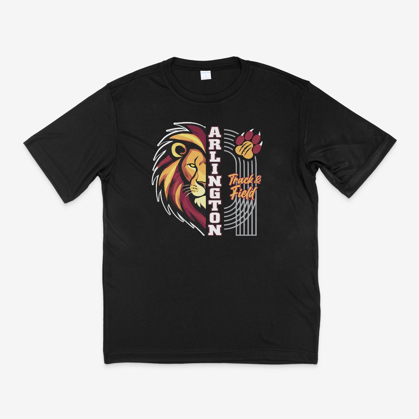 Lion's Track and Field 50/50 Design