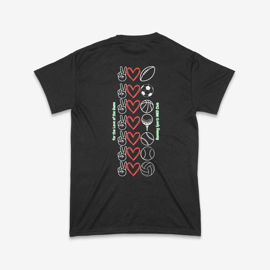 Sports MED “Love of the Game” Double-Sided Tee
