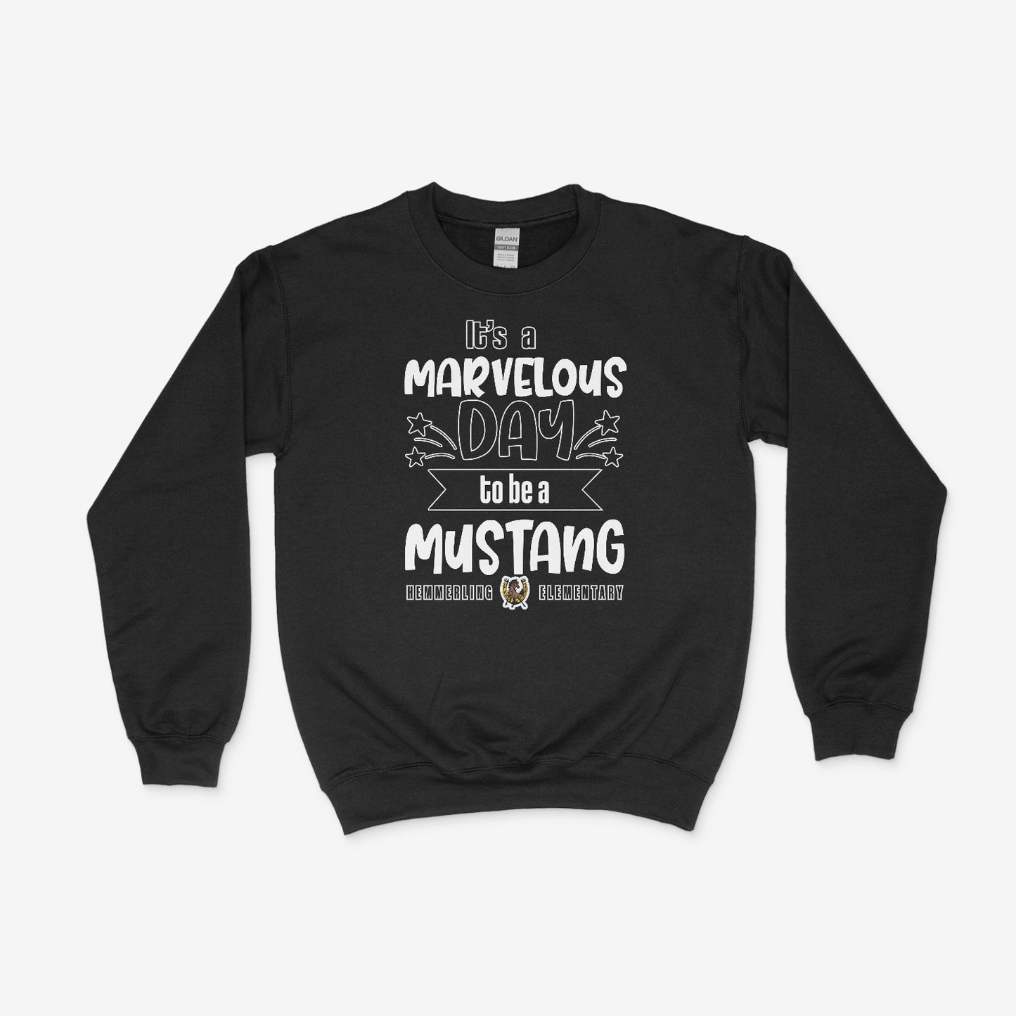 Marvelous Mustang Crewneck Sweater
