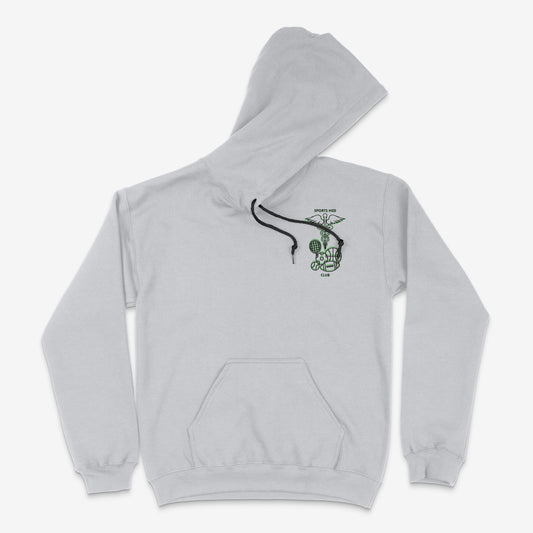 Sports MED “Love of the Game”  Double Sided Hoodie GREY