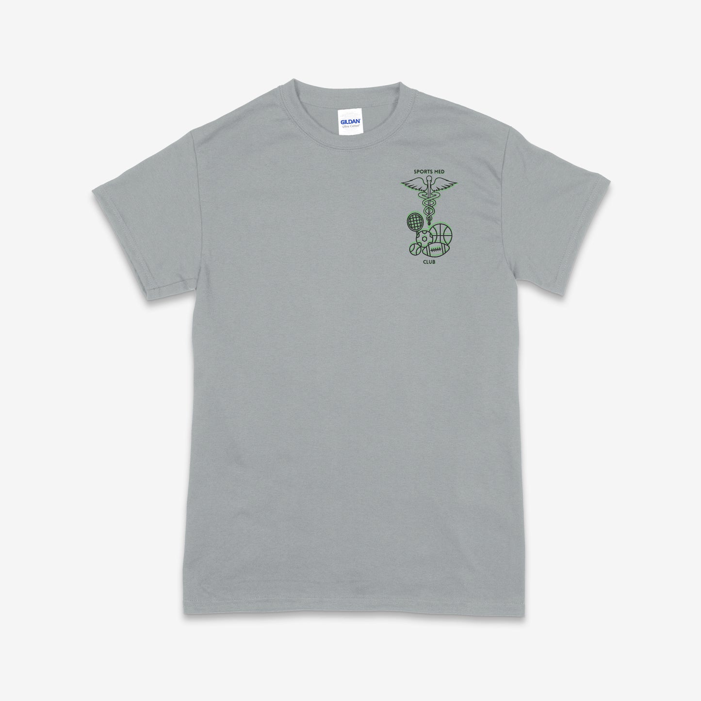 Sports MED “Love of the Game” Tee Double-Sided Tee GREY