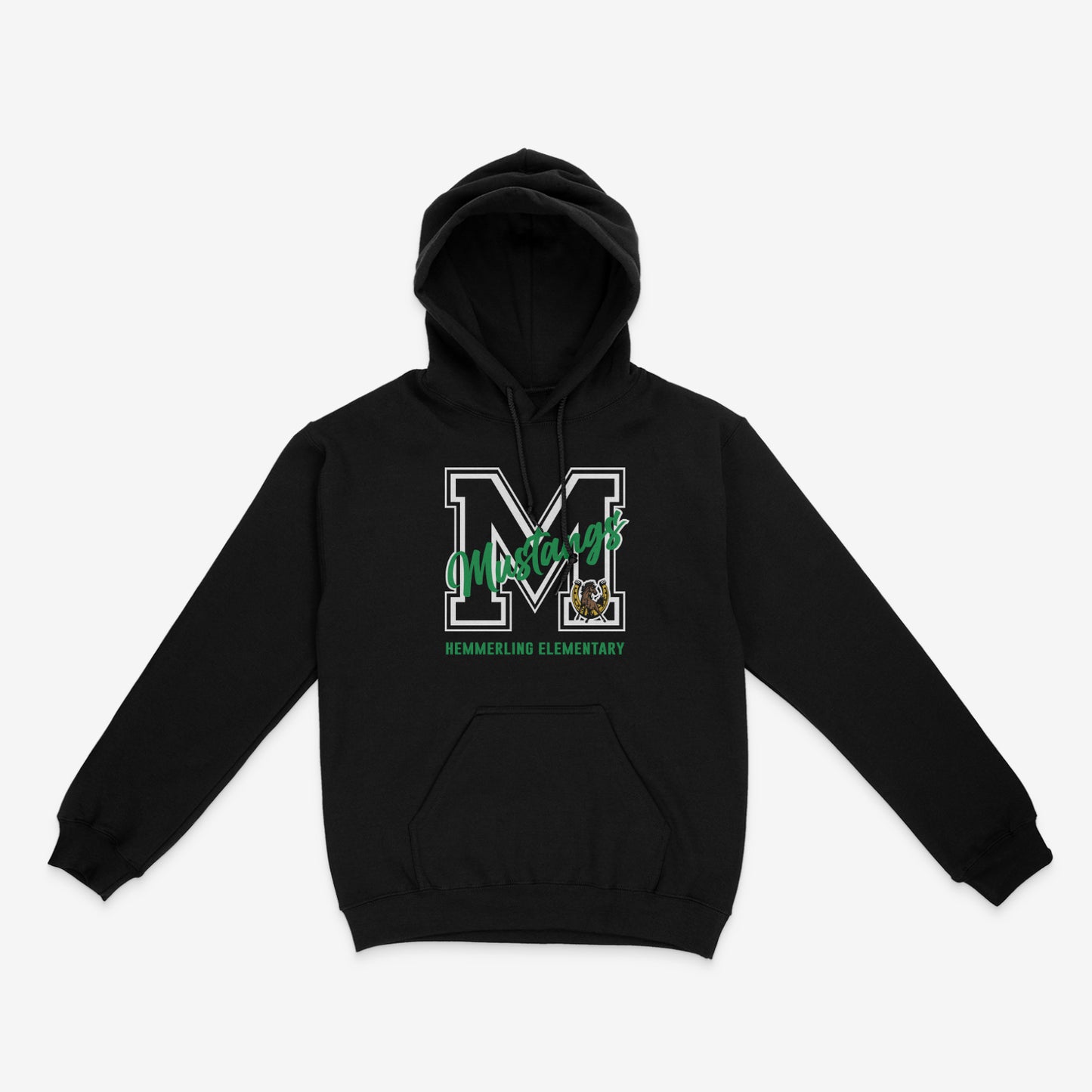 Mustang Bold "M"Hoodie