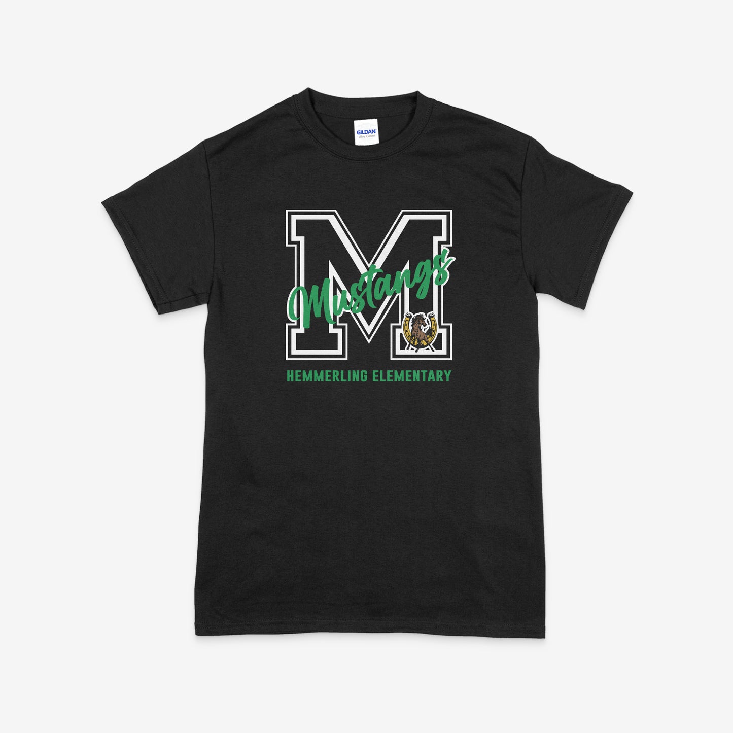 Mustang Bold "M" Tee